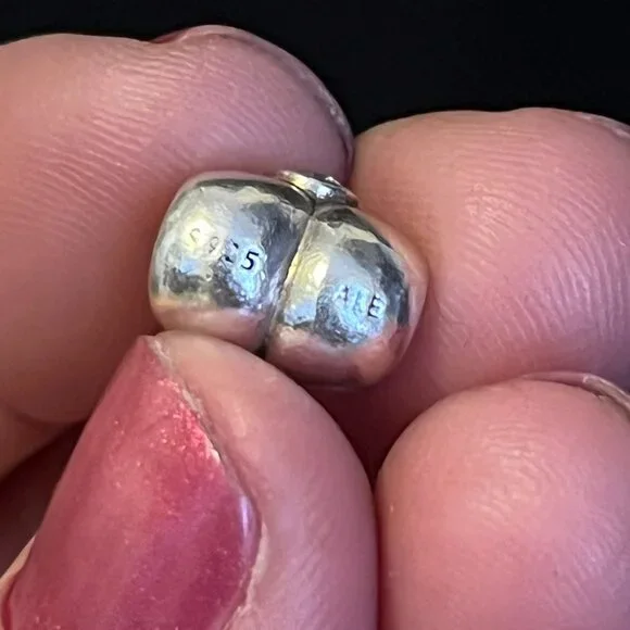 Pandora Heart Charm with Clear Cubic Zirconia – #790134CZ - Picture 6 of 6